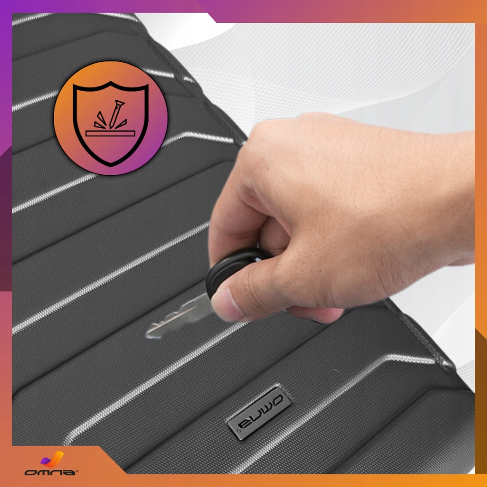 Didysis kelioninis lagaminas su ratukais XXL ABS lagaminai krepšys lagaminas 94L