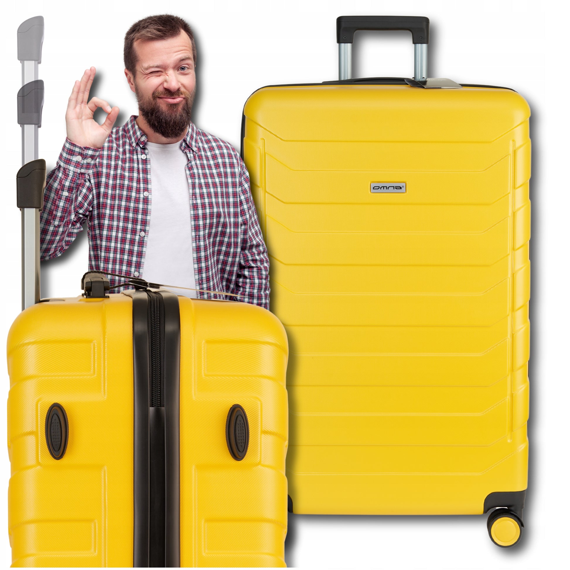 Vidutinio dydžio kelioninis lagaminas, tvirta bagažo tašė, lengvas lagaminas ant ratukų, tinkamas skrydžiams, 63L