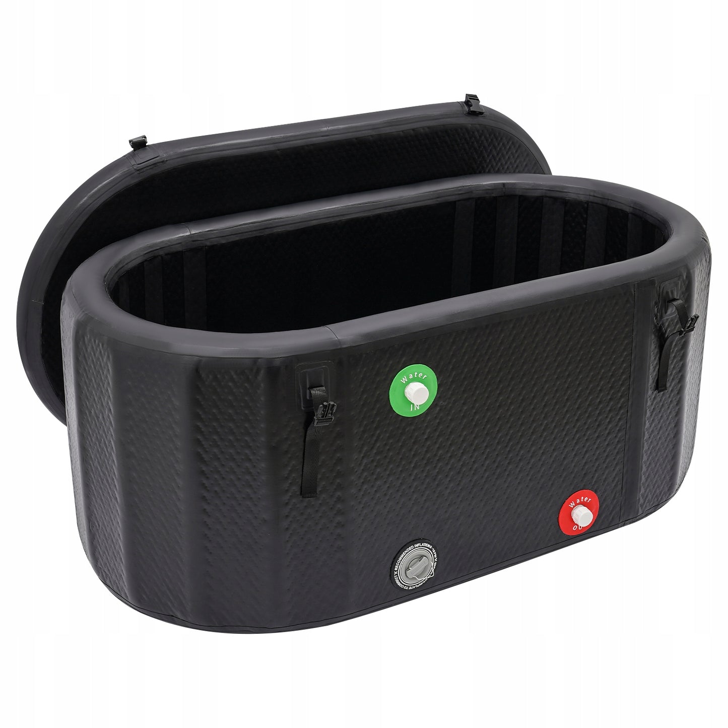 Ledo vonia 370L, 150*80*67cm ledo vonia, laisvai pastatoma pripučiama vonia