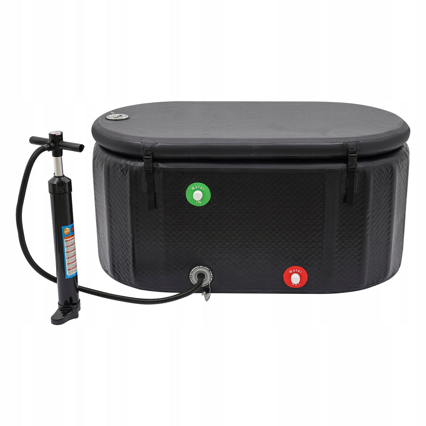 Ledo vonia 370L, 150*80*67cm ledo vonia, laisvai pastatoma pripučiama vonia