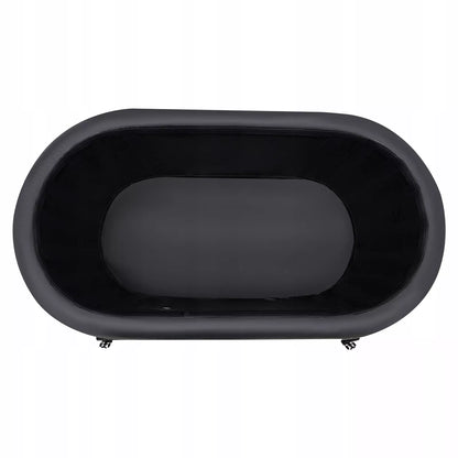 Ledo vonia 370L, 150*80*67cm ledo vonia, laisvai pastatoma pripučiama vonia