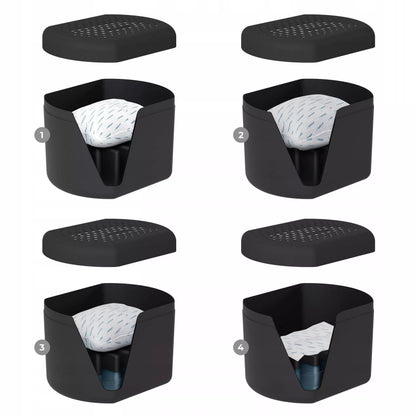 Wessper 4x drėgmės surinktuvas oro sausintuvas namams + 4x įdėklas 250g