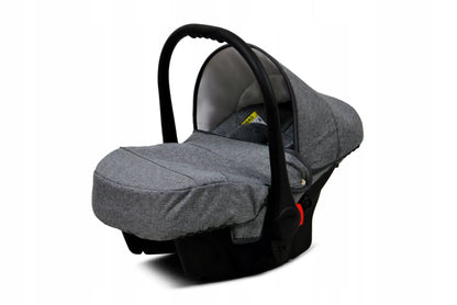 Vaikiškas vežimėlis 4in1 BabyLux Gold Lux sportinė dalis, lopšys, automobilinė kėdutė, ISOFIX bazė