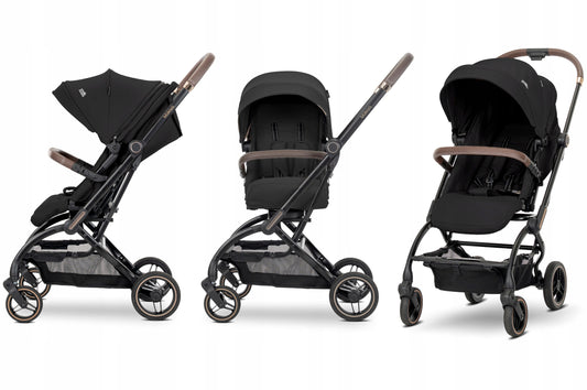 Vežimėlis sportinis pasukamas iki 22 kg, su galimybe tvirtinti priekiu ir nugara į važiavimo kryptį Lorelli Makaya