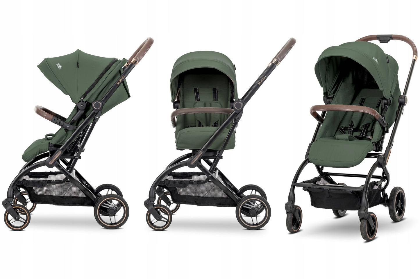 Vežimėlis sportinis pasukamas iki 22 kg, su galimybe tvirtinti priekiu ir nugara į važiavimo kryptį Lorelli Makaya