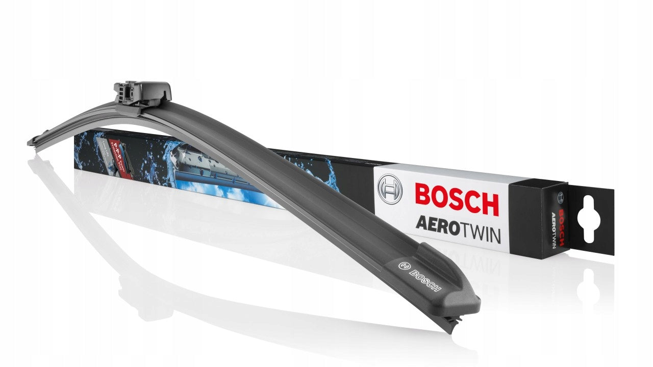 Valytuvų šluotelės Bosch 650/475 mm PLOKŠČIOS A102S AEROTWIN Priekinis komplektas