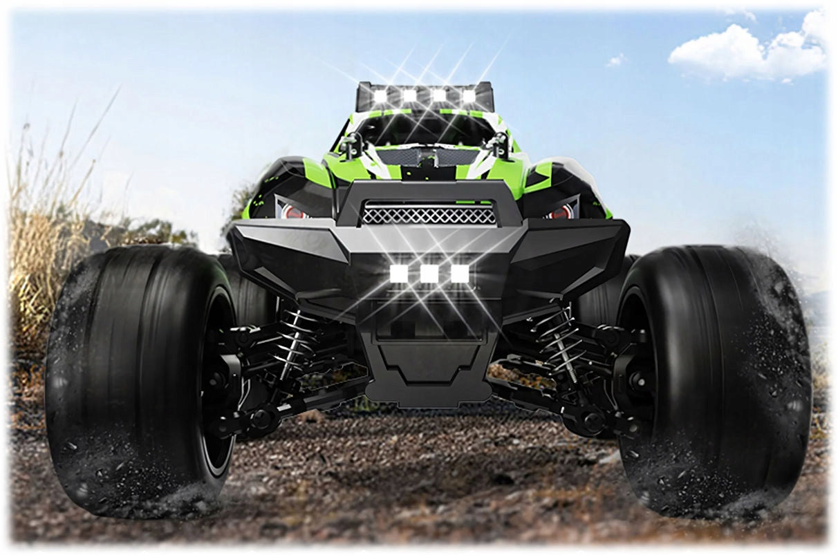 Nuotoliniu būdu valdomas automobilis RC 4x4 VISUREIGIS 40km/h DIDELIS SU PULTELIU