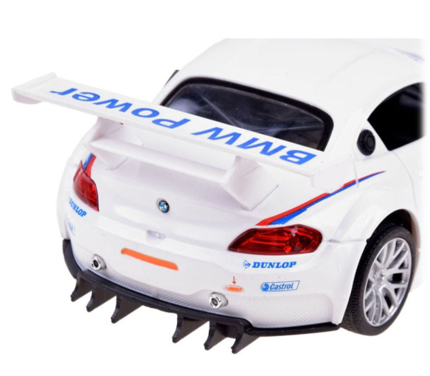 Nuotoliniu valdomas automobilis RC BMW Z4 1:14 BALTAS COIL