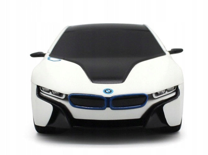 RC AUTOMOBILIS SU VALDYMU PER ATSTUMĮ, LED, RASTAR BMW i8-UV TRANSPORTAS