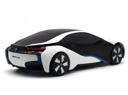 RC AUTOMOBILIS SU VALDYMU PER ATSTUMĮ, LED, RASTAR BMW i8-UV TRANSPORTAS