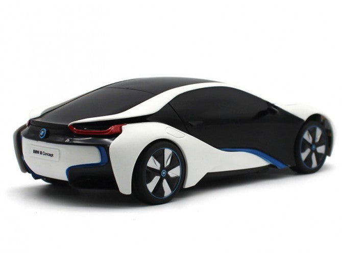 RC AUTOMOBILIS SU VALDYMU PER ATSTUMĮ, LED, RASTAR BMW i8-UV TRANSPORTAS