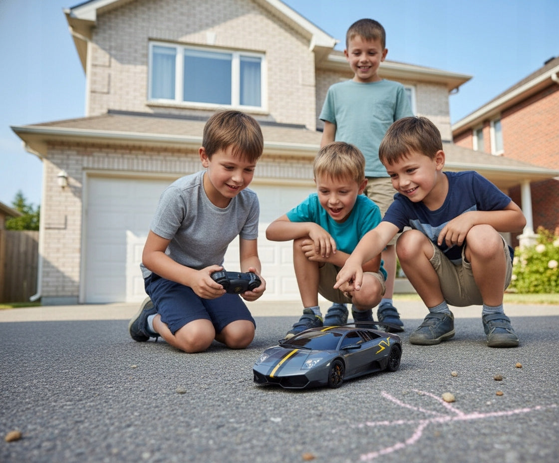 Nuotoliniu valdomas automobilis RC AUTO SU PILOTU Lamborghini 1:24 COIL