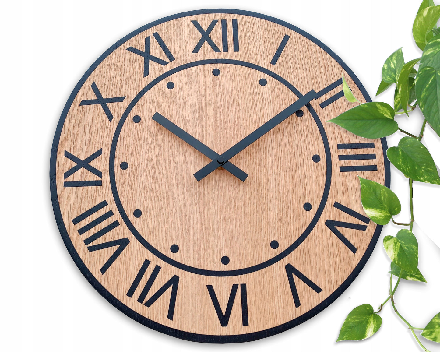 MEDINIS SIENINIS LAIKRODIS ARTUR - itin tylus pasidaryk pats