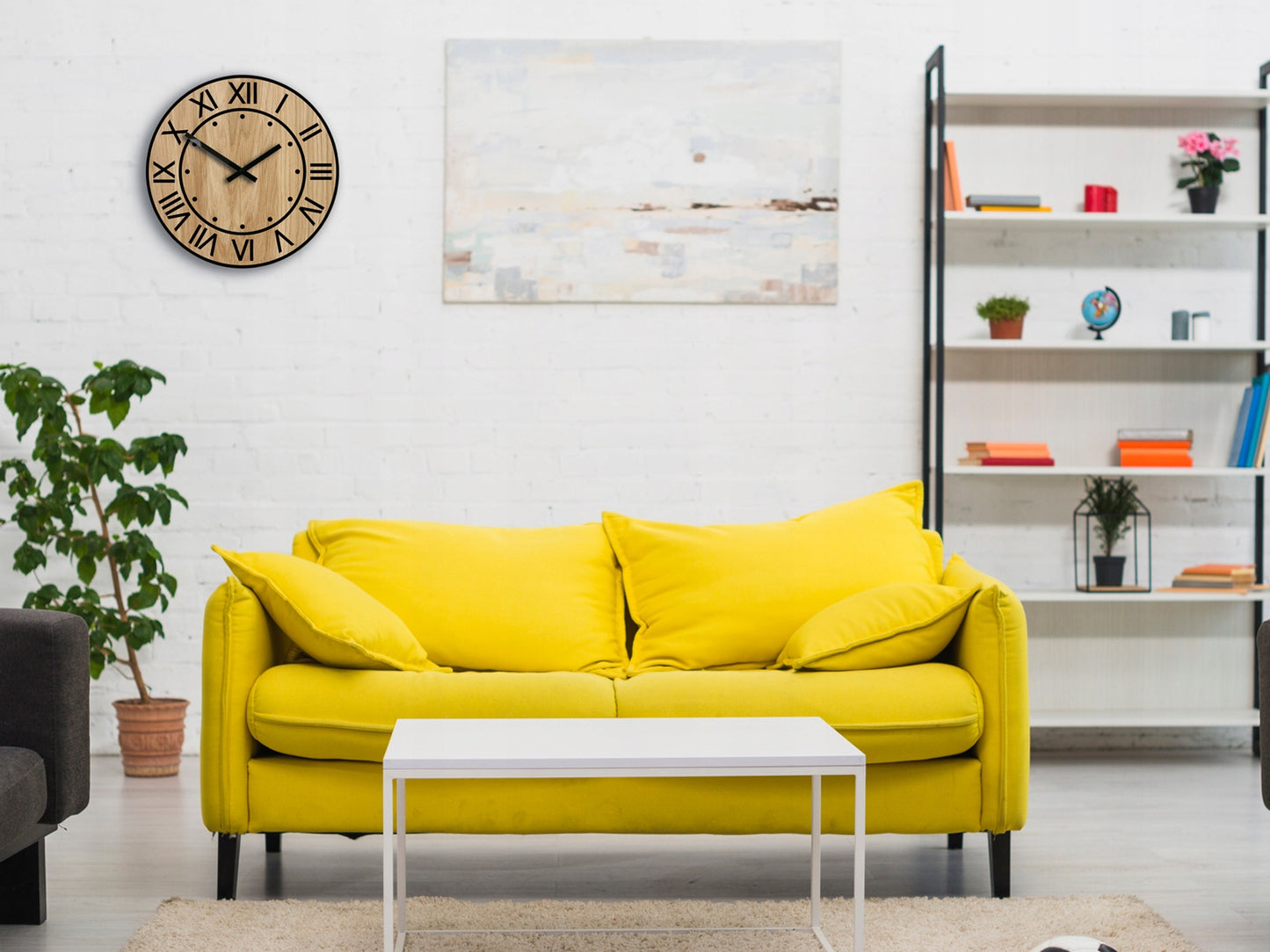 MEDINIS SIENINIS LAIKRODIS ARTUR - itin tylus pasidaryk pats