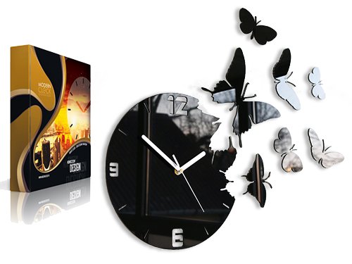 SIENINIS LAIKRODIS – DRUGELIAI – STULBINANTIS POVEIKIS 7 DRUGELIAI