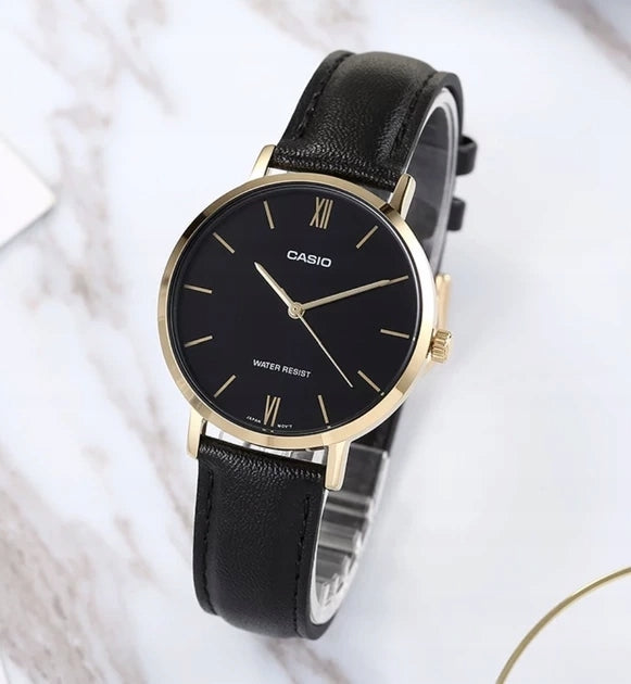 Moteriškas laikrodis CASIO LTP-VT01L-1B su dėžute