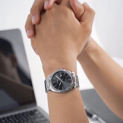 Vyriškas laikrodis CASIO MTP-1302PD-1A1 (zd072f) + DĖŽUTĖ