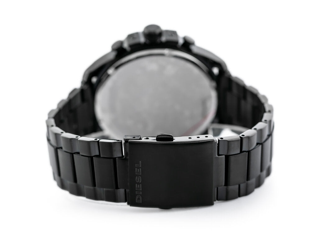 Vyriškas laikrodis DIESEL DZ4318 MEGA CHIEF CHRONOGRAPH + DĖŽUTĖ KOMPLEKTAS