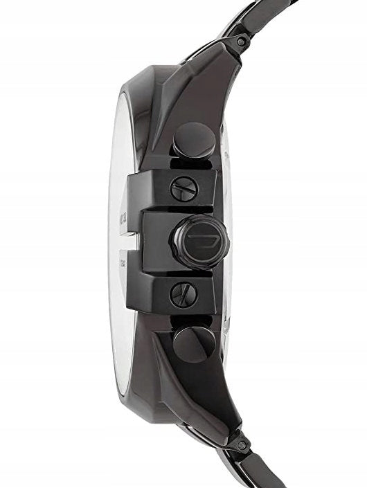 Vyriškas laikrodis DIESEL DZ4318 MEGA CHIEF CHRONOGRAPH + DĖŽUTĖ KOMPLEKTAS