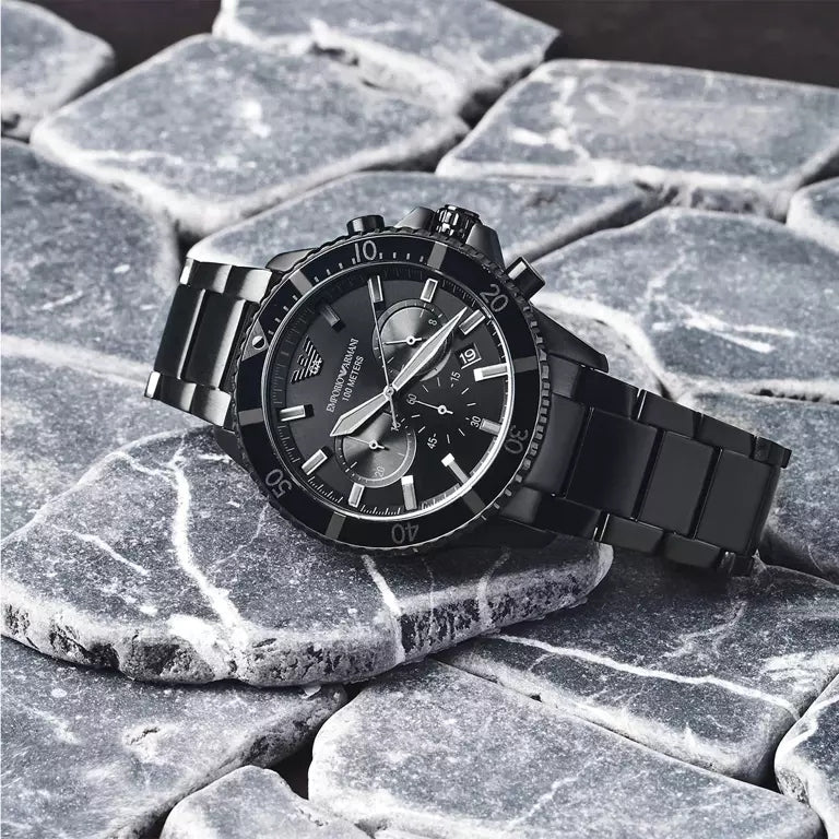 Vyriškas laikrodis EMPORIO ARMANI AR11363 Diver (zi035a) + Dėžutė