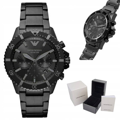 Vyriškas laikrodis EMPORIO ARMANI AR11363 Diver (zi035a) + Dėžutė