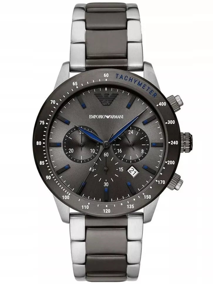 VYRIŠKAS LAIKRODIS EMPORIO ARMANI AR11391 - MARIO (zi017e) + DĖŽUTĖ