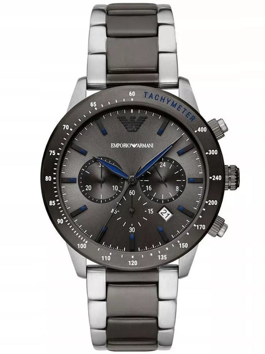 VYRIŠKAS LAIKRODIS EMPORIO ARMANI AR11391 - MARIO (zi017e) + DĖŽUTĖ