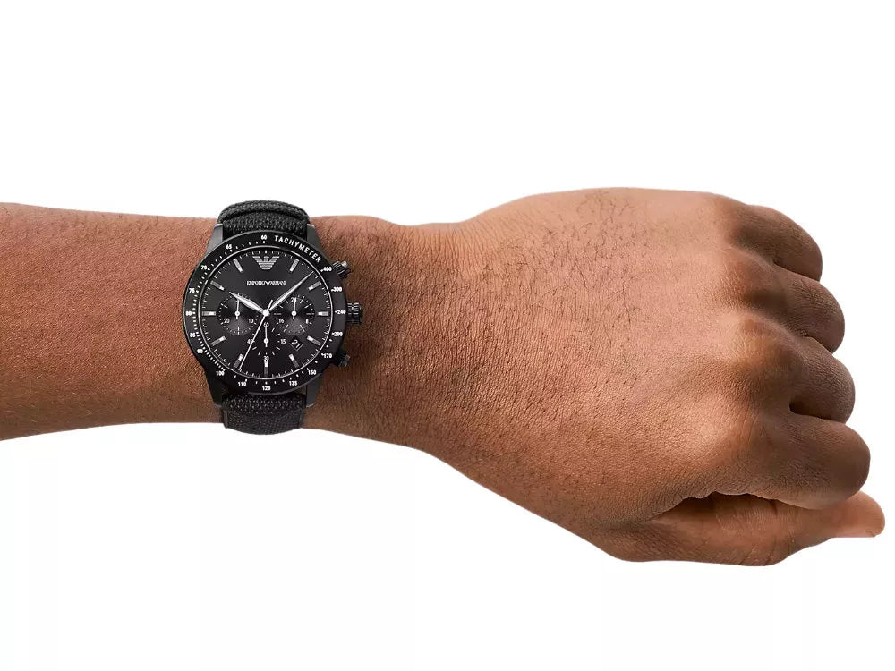 Vyriškas laikrodis EMPORIO ARMANI AR11453 - MARIO + DOVANŲ DĖŽUTĖ