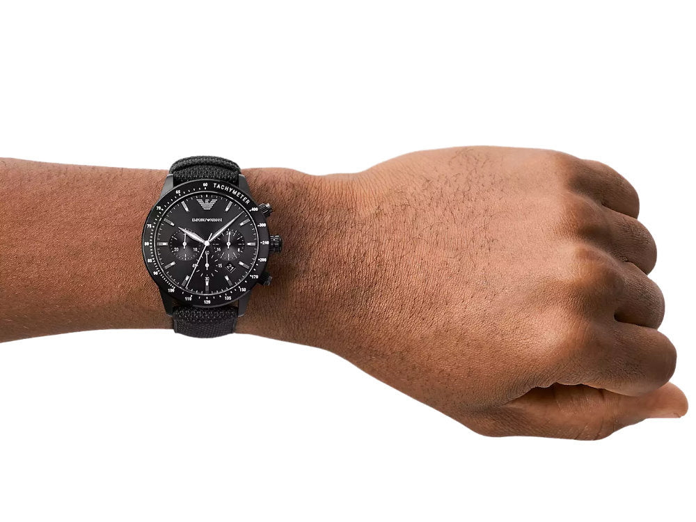 Vyriškas laikrodis EMPORIO ARMANI AR11453 - MARIO + DOVANŲ DĖŽUTĖ