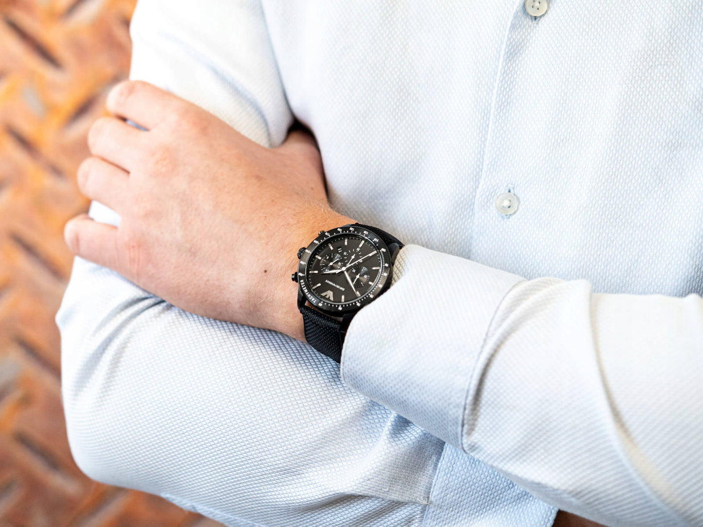 Vyriškas laikrodis EMPORIO ARMANI AR11453 - MARIO + DOVANŲ DĖŽUTĖ