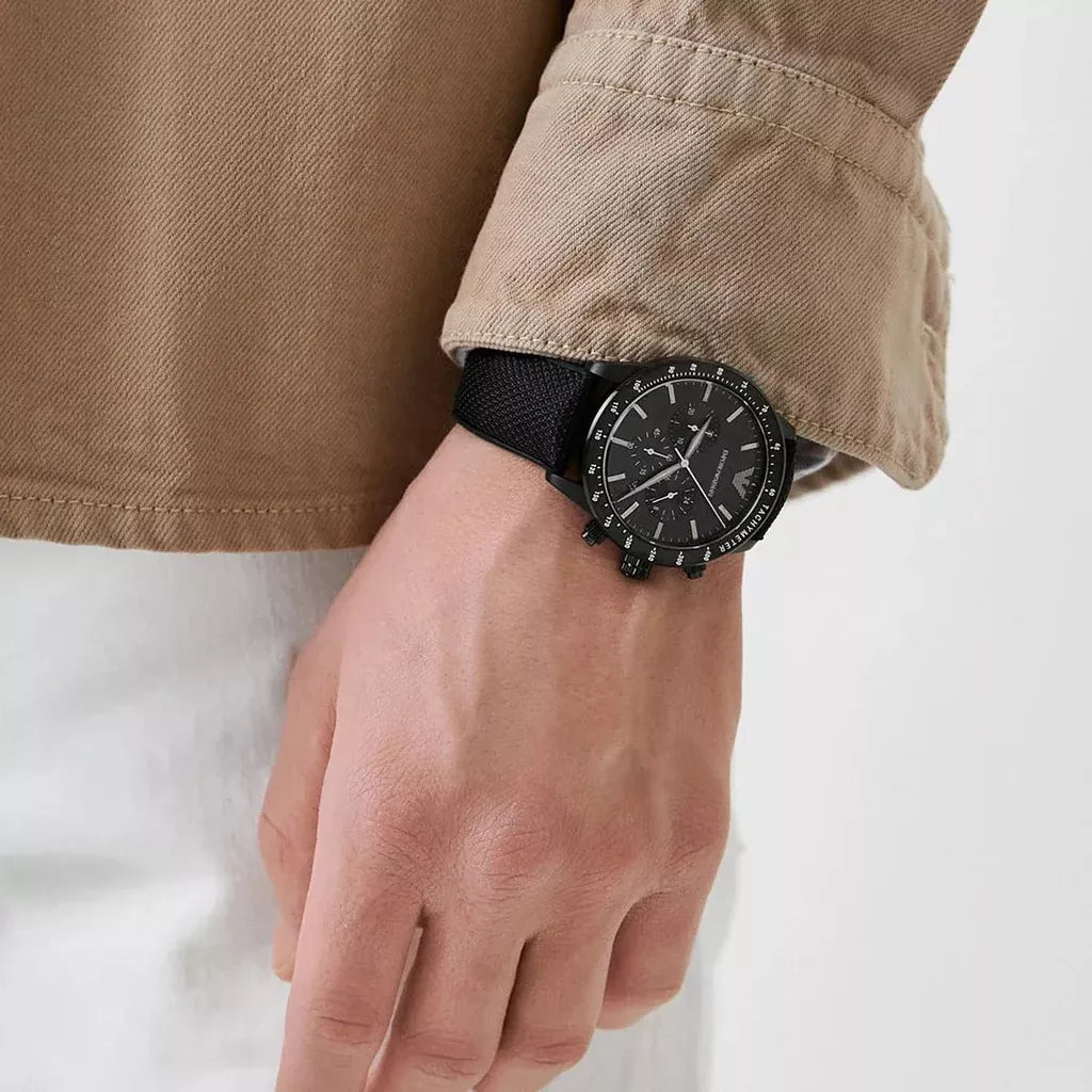 Vyriškas laikrodis EMPORIO ARMANI AR11453 - MARIO + DOVANŲ DĖŽUTĖ