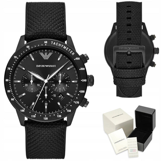 Vyriškas laikrodis EMPORIO ARMANI AR11453 - MARIO + DOVANŲ DĖŽUTĖ