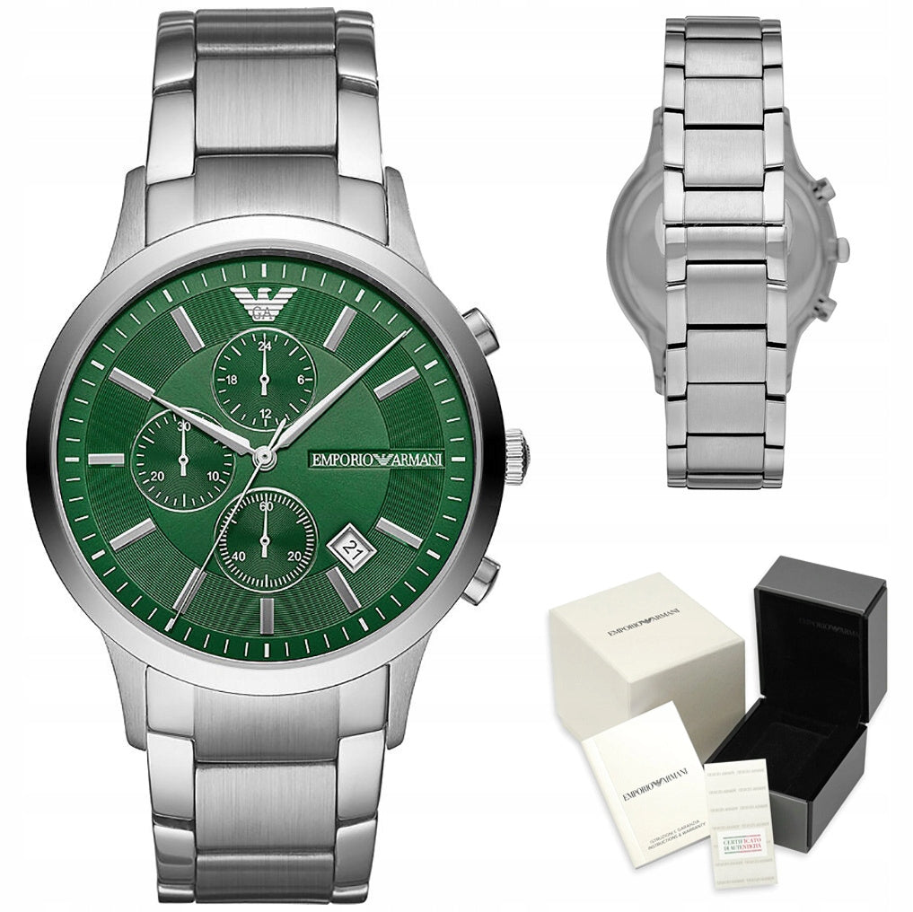 VYRIŠKAS LAIKRODIS EMPORIO ARMANI AR11507 RENATO + DĖŽUTĖ SERTIFIKATAS