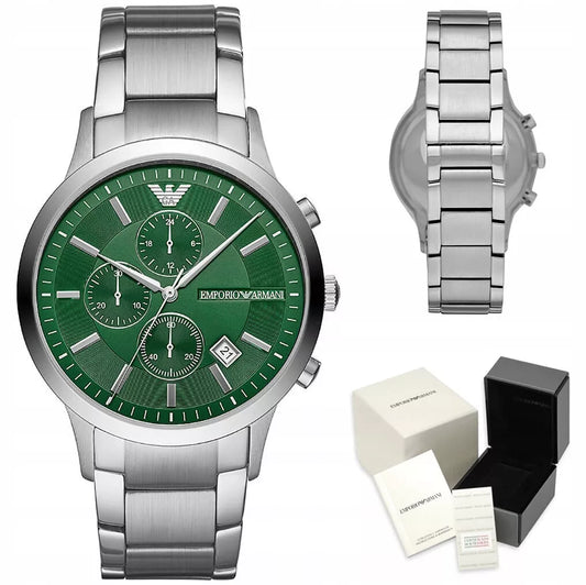 VYRIŠKAS LAIKRODIS EMPORIO ARMANI AR11507 RENATO + DĖŽUTĖ SERTIFIKATAS