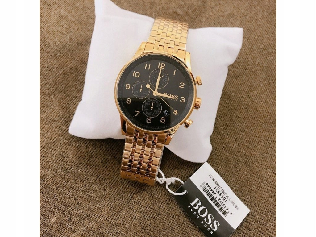 Vyriškas laikrodis HUGO BOSS 1513531 NAVIGATOR - + DOVANŲ DĖŽUTĖ