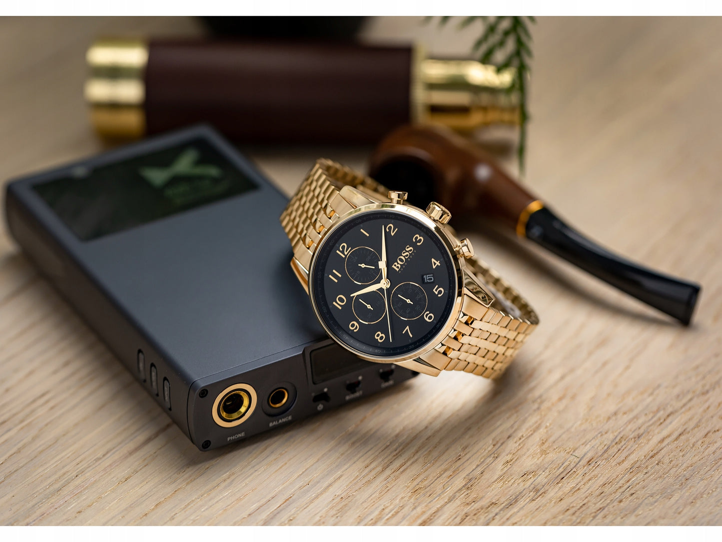 Vyriškas laikrodis HUGO BOSS 1513531 NAVIGATOR - + DOVANŲ DĖŽUTĖ