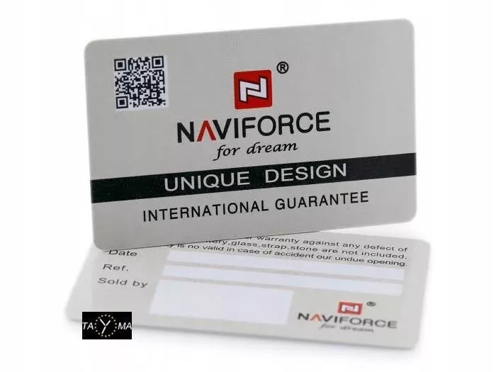 VYRIŠKAS LAIKRODIS NAVIFORCE NF9114 Juodas odinis dirželis Apšvietimas Chronometras