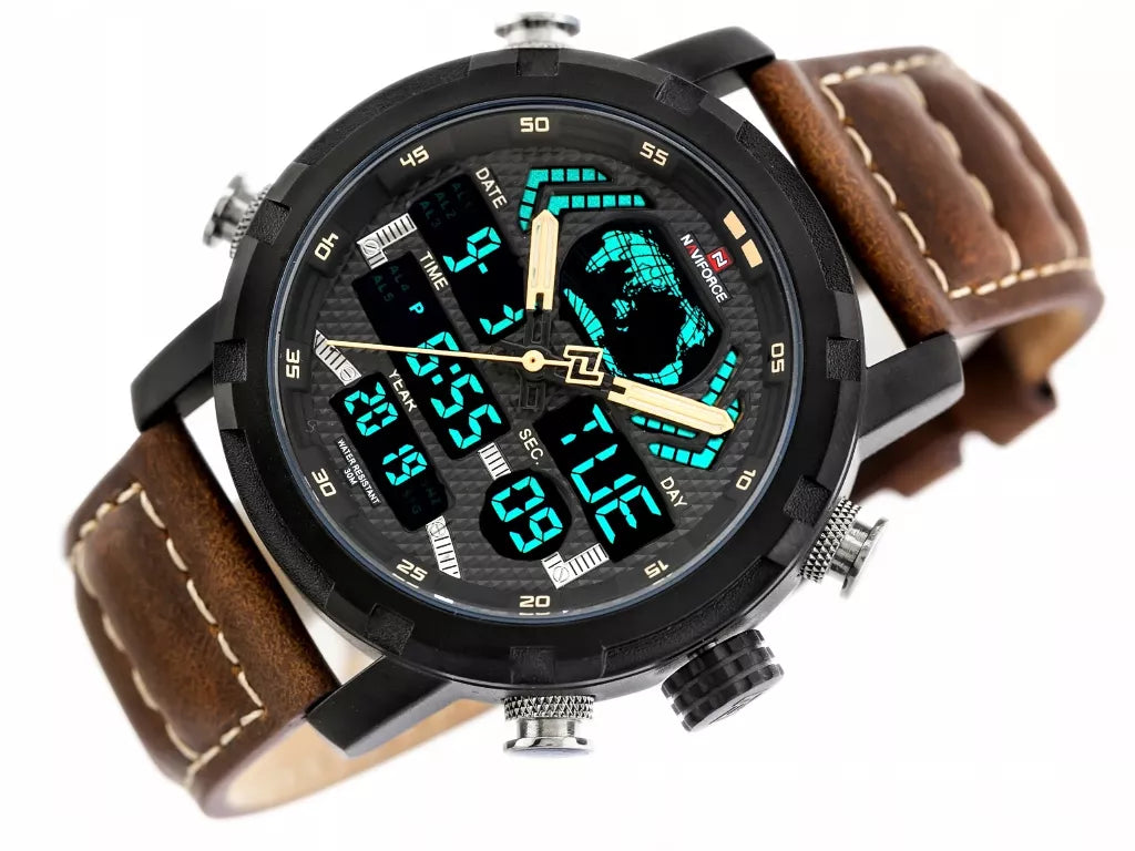 VYRIŠKAS LAIKRODIS NAVIFORCE - NF9160 + DĖŽUTĖ + GRAVERIS