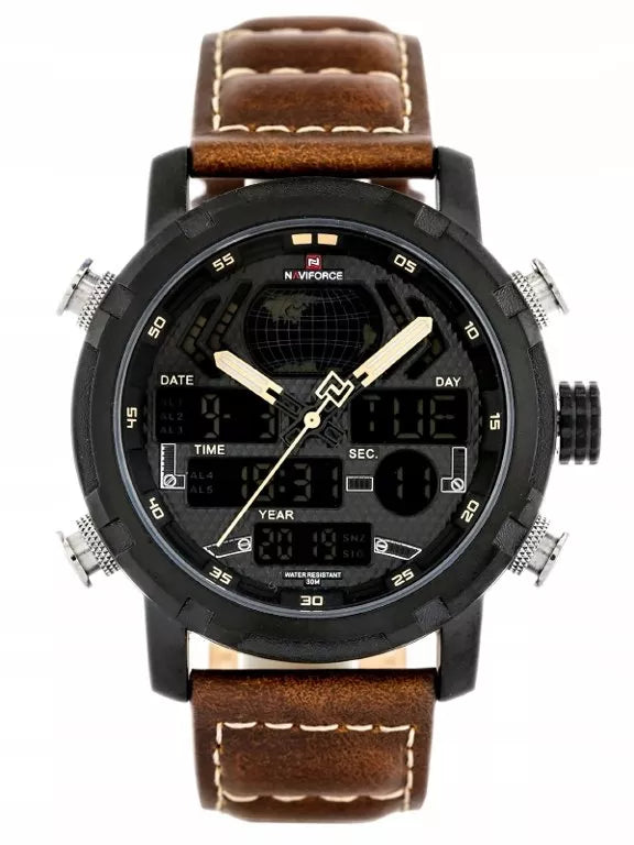 VYRIŠKAS LAIKRODIS NAVIFORCE - NF9160 + DĖŽUTĖ + GRAVERIS