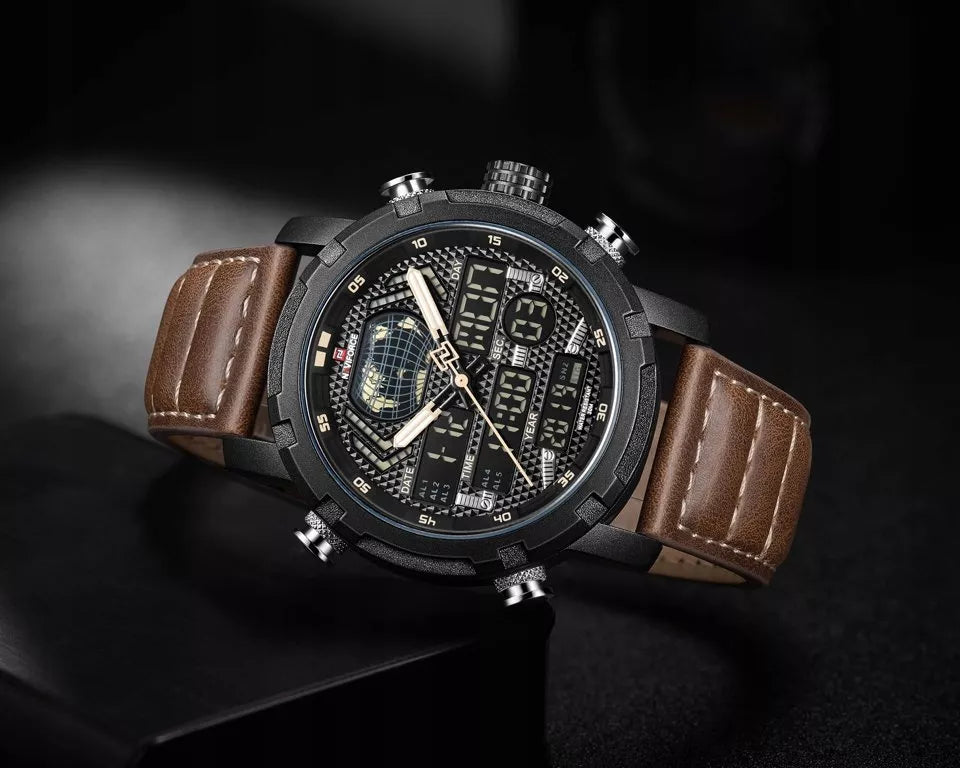 VYRIŠKAS LAIKRODIS NAVIFORCE - NF9160 + DĖŽUTĖ + GRAVERIS