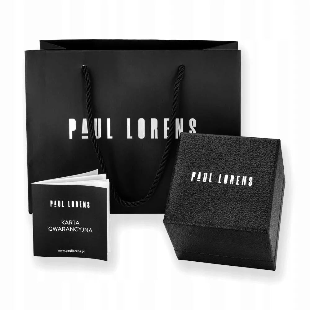 Vyriškas laikrodis PAUL LORENS - PL11652A5-1A1 + DĖŽUTĖ + GRAVĖJAS