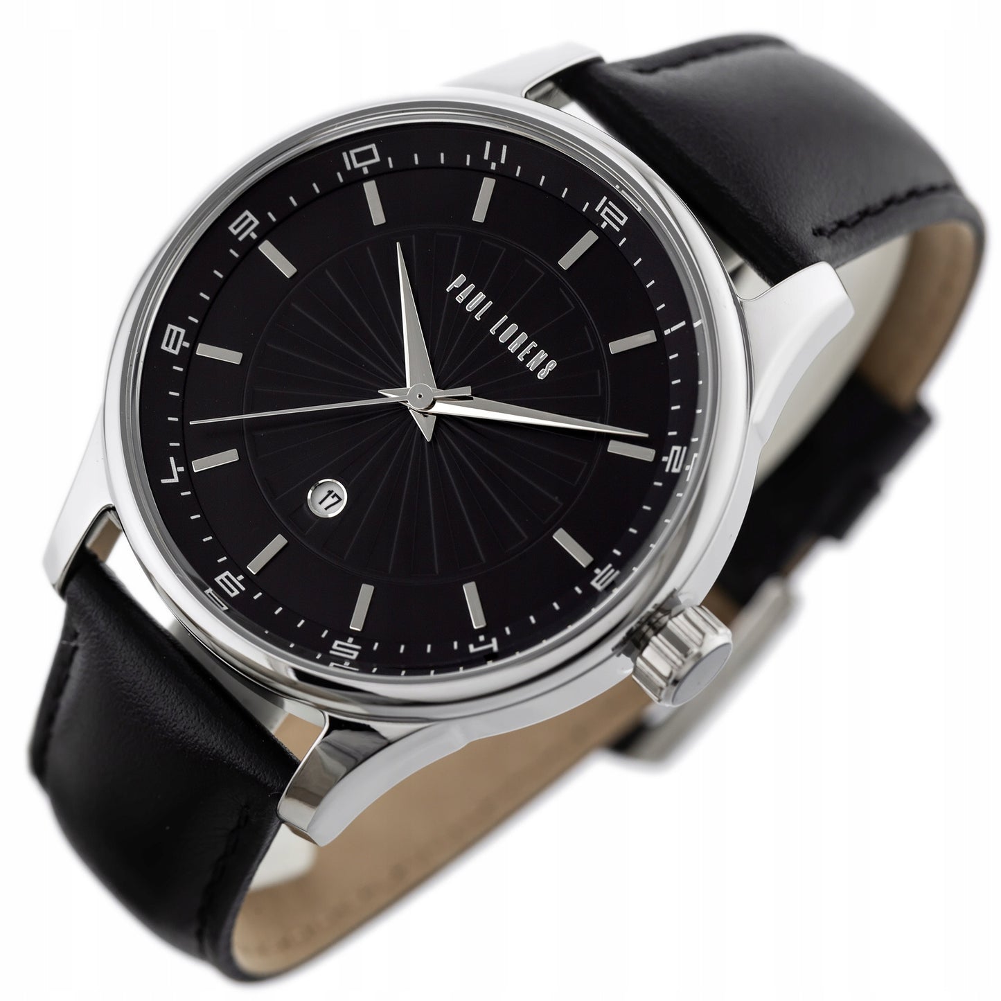 Vyriškas laikrodis PAUL LORENS - PL11652A5-1A1 + DĖŽUTĖ + GRAVĖJAS