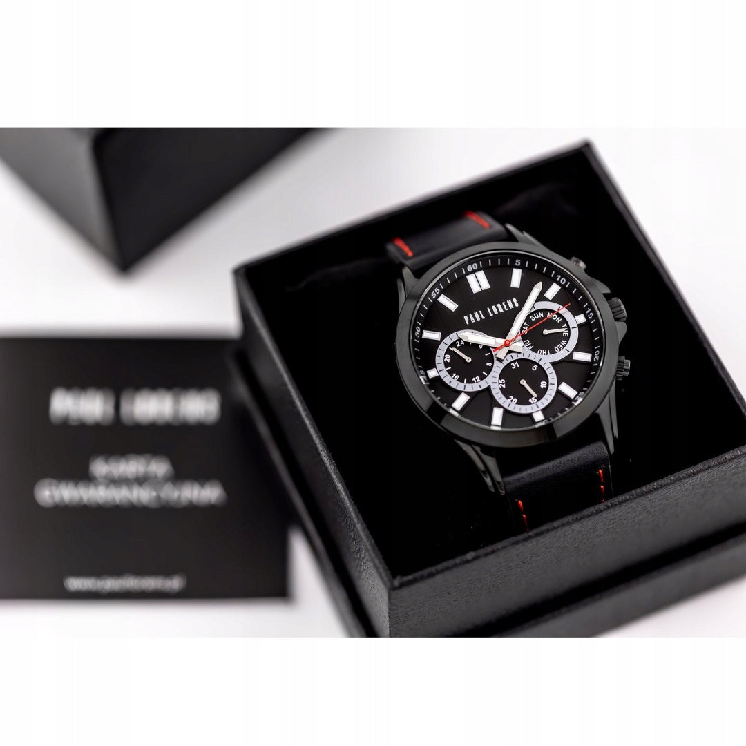 VYRIŠKAS LAIKRODIS PAUL LORENS - PL8071A2-1A3 (zg373a) + DĖŽUTĖ