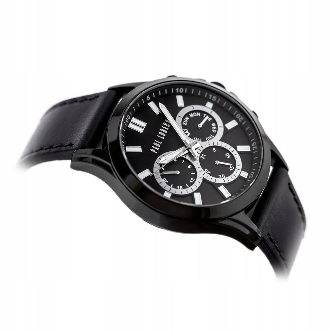 Vyriškas laikrodis PAUL LORENS - PL8071A2-1A5 (zg373b) + DĖŽUTĖ