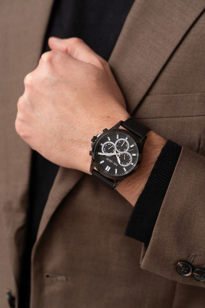 Vyriškas laikrodis PAUL LORENS - PL8071A2-1A5 (zg373b) + DĖŽUTĖ