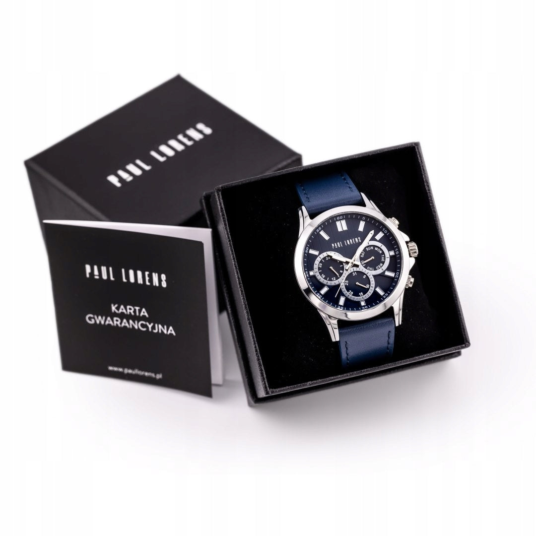 VYRIŠKAS LAIKRODIS PAUL LORENS - PL8071A2-6F1 (zg373d) + DĖŽUTĖ
