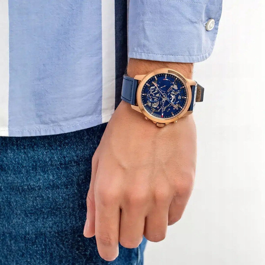 Vyriškas laikrodis TOMMY HILFIGER 1710475 Henry (zf081a)