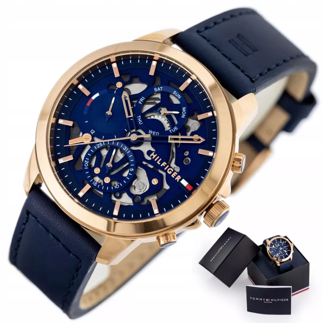 Vyriškas laikrodis TOMMY HILFIGER 1710475 Henry (zf081a)
