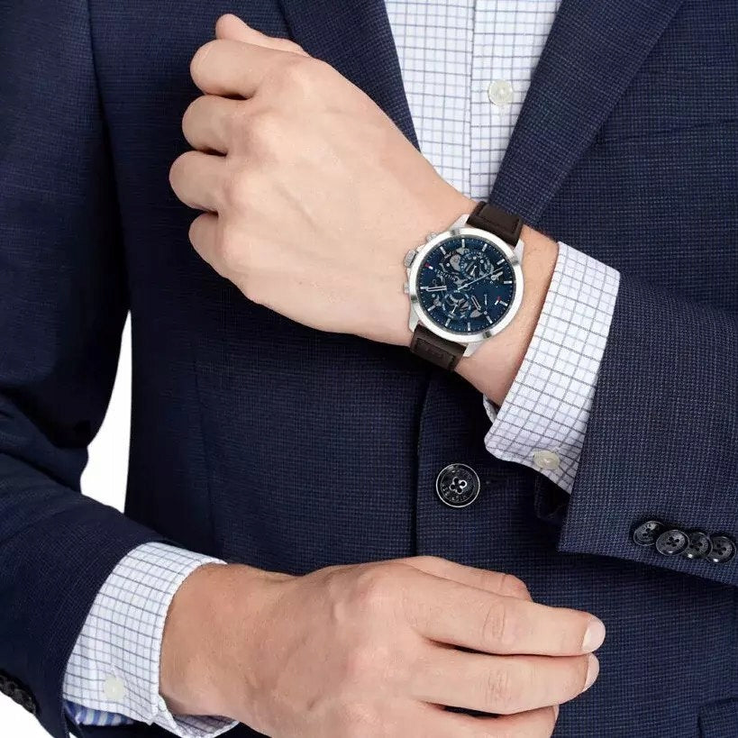 Vyriškas laikrodis TOMMY HILFIGER 1710476 Henry (zf081b)