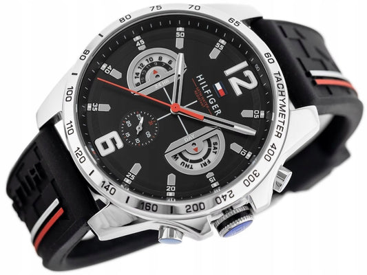 VYRIŠKAS LAIKRODIS TOMMY HILFIGER 1791473 DECKER + DĖŽUTĖ